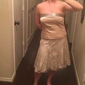 NWT Beaded Strapless Formal Top 🤩 ST3